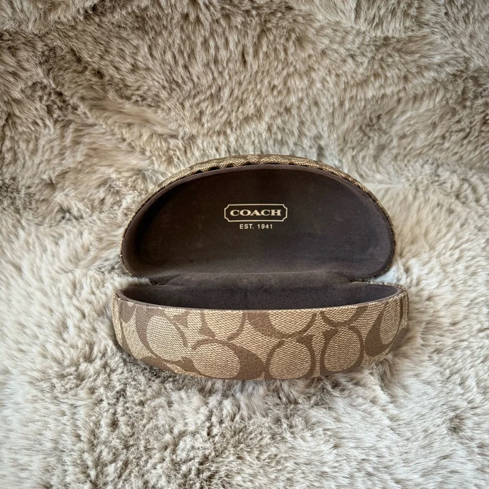 COACH Hardshell Glasses Case